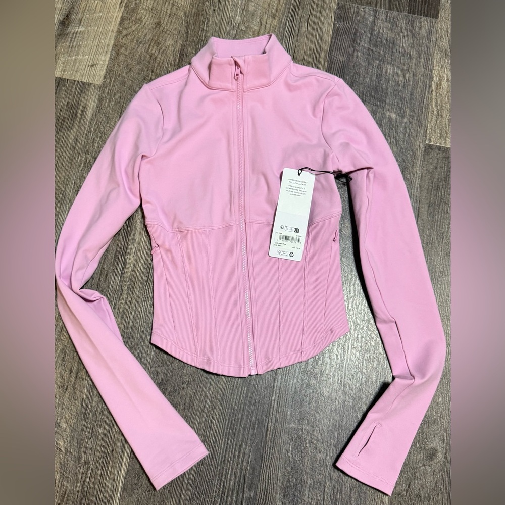 Alo Airbrush Corset Full Zip Jacket